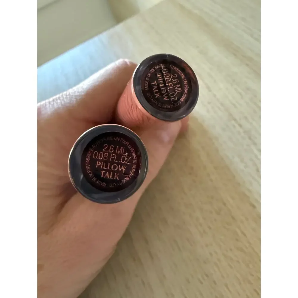 $35 New pack of 2 Charlotte Tilbury Pillow Talk Lip Bath Gloss